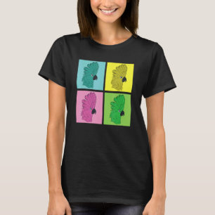 Camiseta Papagaio Pássaro Exótico Animal Tropical Cacatua