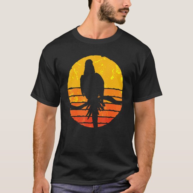 Camiseta Papagaio-Pássaro-Pássaro-Pássaro (Frente)