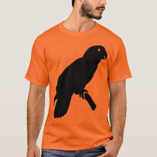 Camiseta Papagaio preto na vara