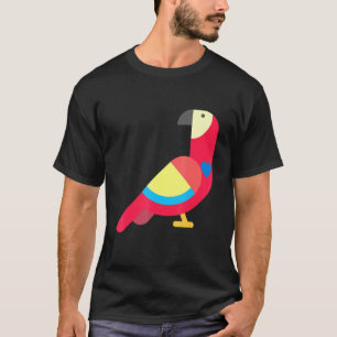 Camiseta Papagaio Quaker Para Venda De Pedras-Papagaio