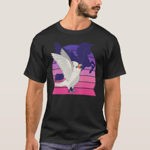 Camiseta Papagaio Retro I Unicórnio Alado I Goffin's Gritad