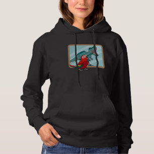 Camiseta Papagaio & Rex Reflexão I Arara-vermelha