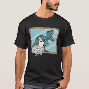Camiseta Papagaio & Rex Reflexo I Cacatua de crista sulfúre