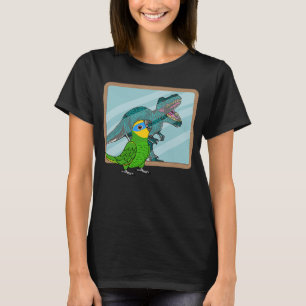 Camiseta Papagaio & Rex Reflexo I Papagaio de asa laranja