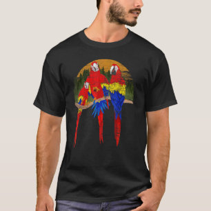 Camiseta Papagaio-Tropical de Aves