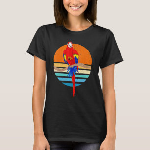 Camiseta Papagaio Tropical de Aves da Selva