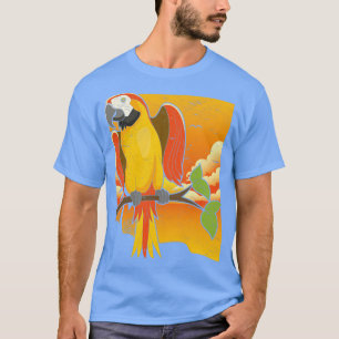Camiseta Papagaio Tropical de Aves Watcher1