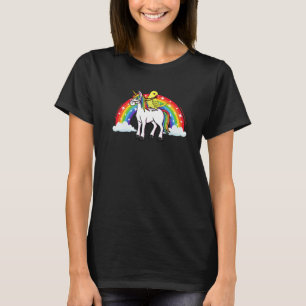 Camiseta Papagaio Unicórnio Arco-íris I Amarelo Indian Ring
