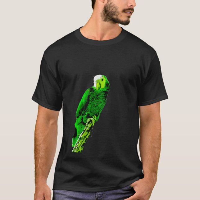 Camiseta Papagaio Verde 6537 (Frente)
