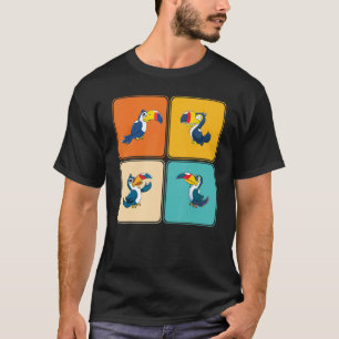 Camiseta Papagaio Zoológico Fauna Ave Animal Tropical Tucan