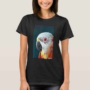 Camiseta Papagaios Aves-Cássaros Macaw Animais Selvagens