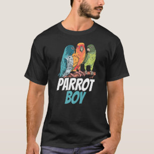 Camiseta Papagaios-de-estimação-de-estimação