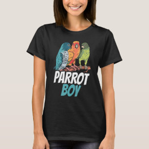 Camiseta Papagaios-de-estimação-de-estimação