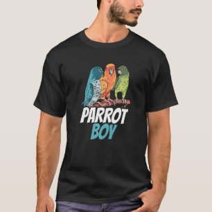 Camiseta Papagaios-de-estimação-de-estimação