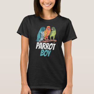 Camiseta Papagaios-de-estimação-de-estimação