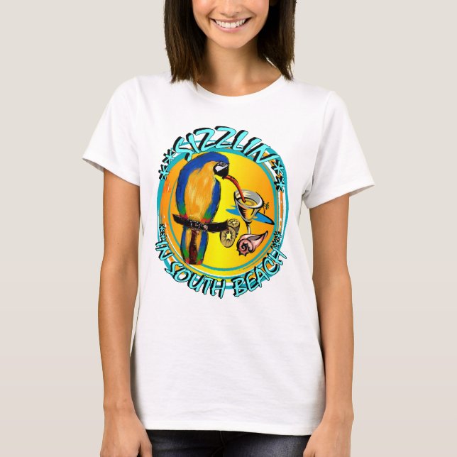 CAMISETA PAPAGAIOS SIZZLIN (Frente)
