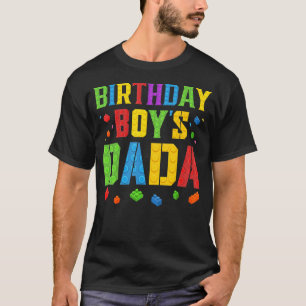 Camiseta Papai Blocou Mestre Construtor Brick Bu