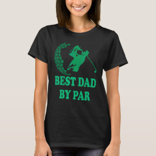 Camiseta Papai Bonito Melhor do Homem Pelo Par Golfer Golfe