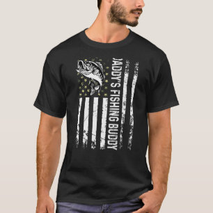 Camiseta Papai Bonzinho do Papai Pescador Jovem Pescador