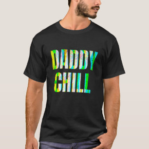 Camiseta Papai Chill Engraçado Viral Tik Meme Tendência Dis