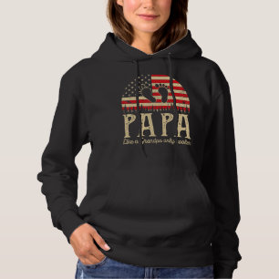 Camiseta Papai Como Um Avô Só Homens Mais Frescos Vintage D