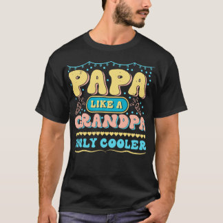 Camiseta Papai, como um vovô, só o Design