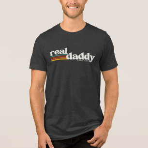 Camiseta Papai de Verdade, Estilo Retro de Paternidade