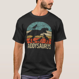 Camiseta Papai Dinossauro Daddysaurus 3 Três Natal