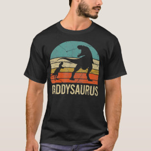 Camiseta Papai Dinossauro Engraçado Pai Daddysaurus garoto