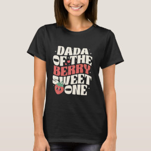 Camiseta Papai Do Doce Morango Berry Dad 1º Aniv