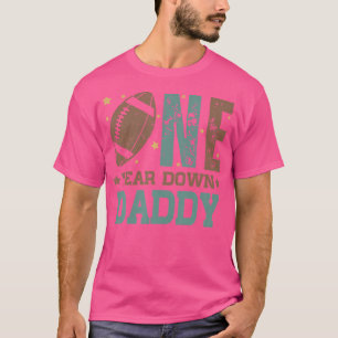 Camiseta Papai do Futebol de 1 Ano de Idade 1º Ano Down Bir