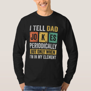 Camiseta Papai do homem eu digo piadas do papai periodicame