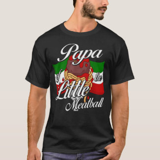 Camiseta Papai do Pequeno Almôndega Tema Italiano 1º Aniver