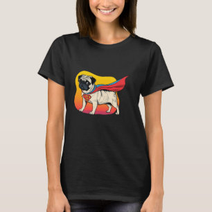 Camiseta Papai Dono de Pug Super Divertido O Padrinho Pug