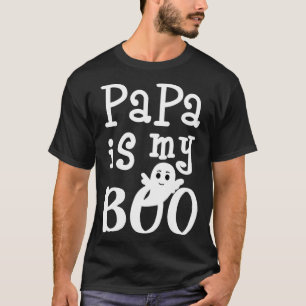 Camiseta Papai É Meu Boo Halloween