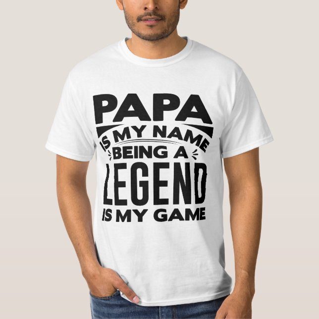 Camiseta Papai É Meu Nome (Frente)