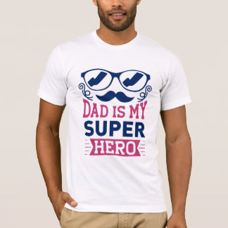 Camiseta Papai é Meu Super Herói