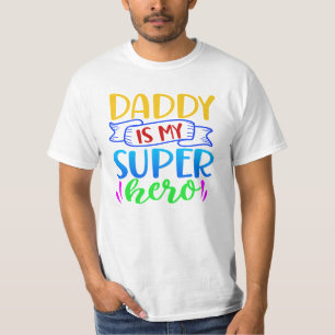 Camiseta Papai É Meu Super-Herói