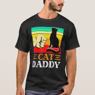 Camiseta Papai Gato Vintage  Papai Gato Dia dos Pais 1