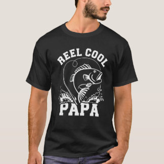 Camiseta Papai Legal Pescando com Reel