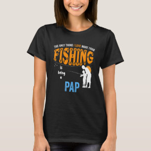 Camiseta Papai Mais Do Que Amor Pesca Pap Especial Vovô