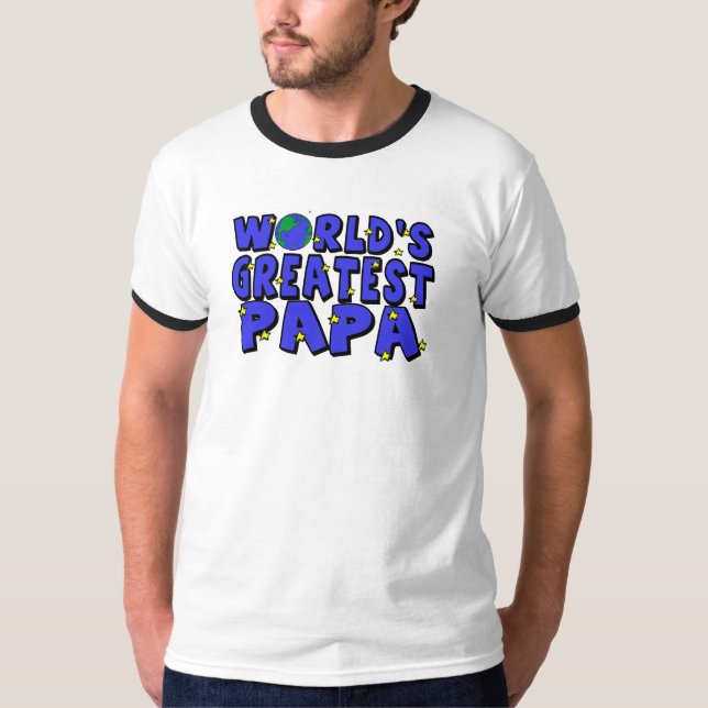 Camiseta Papai Mais Incrível do Mundo (Frente)