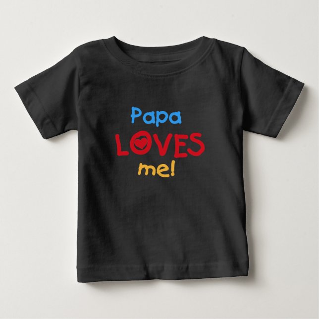 Camiseta Papai me ama (Frente)