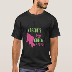 Camiseta Papai Melhor Pescaria de Todos os Tempos