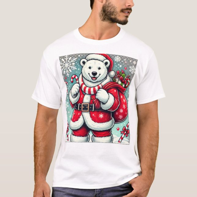 Camiseta papai noel (Frente)