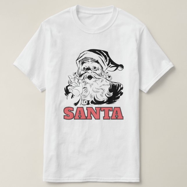 CAMISETA PAPAI NOEL (Frente do Design)