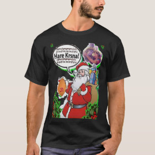 Camiseta Papai Noel - ॐ de Krishna da lebre