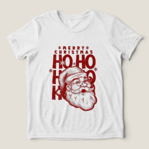 Camiseta Papai Noel Alegre   Papai Noel Clássico