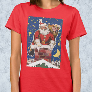 Camiseta Papai Noel Antigo, Era a Noite Antes do Natal