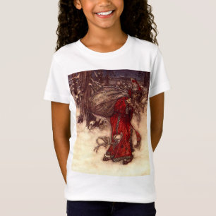 Camiseta Papai Noel Arthur Rackham 